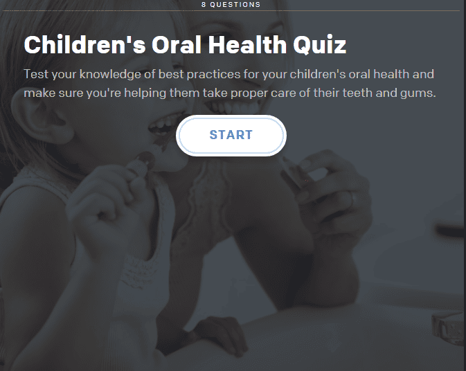Children's Oral Health Quiz East Houston Pasadena, TX